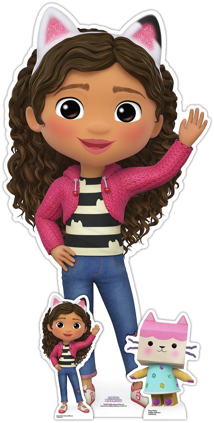 Star Cutouts Gabby Waving Cardboard Cutout