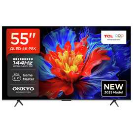 TCL 55 Inch 55P8K-UK Smart 4K Ultra HD HDR QLED TV