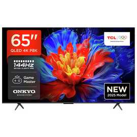 TCL 65 Inch 65P8K-UK Smart 4K Ultra HD HDR QLED TV