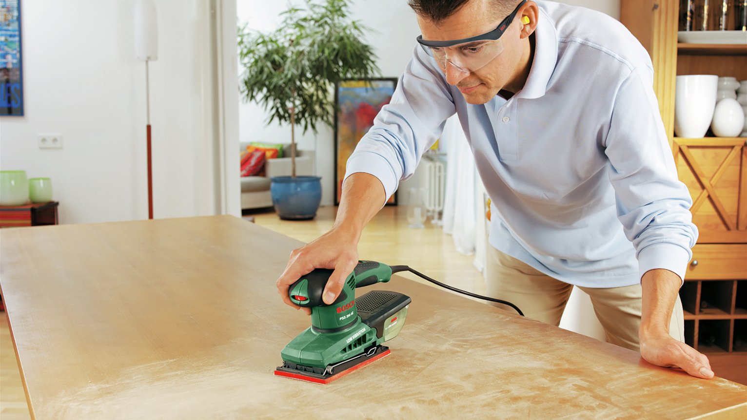 Bosch PSS 250 AE Corded Orbital Sander - 250W
