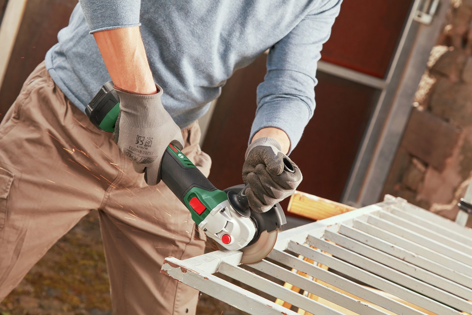 Bosch Universal Grind 18V-75 Cordless Angle Grinder