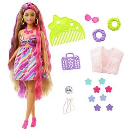 Barbie Totally Hair Doll - Flower Theme - 29cm