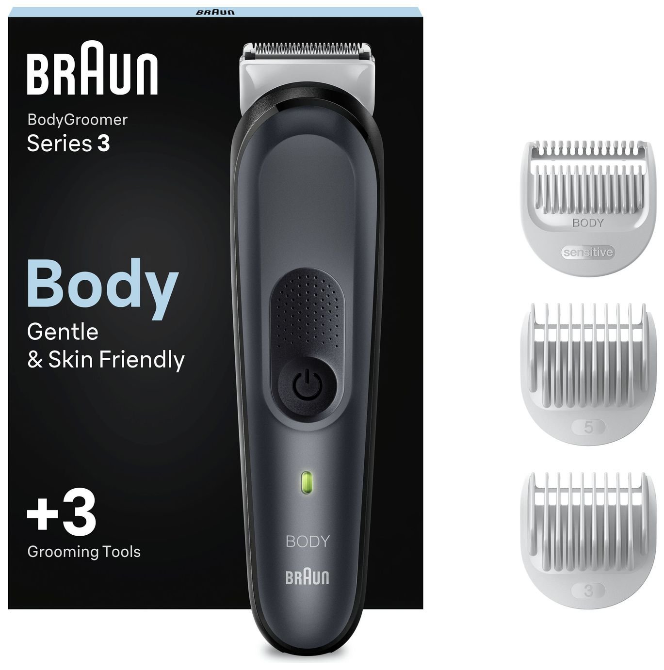 Braun Sensitive Body Groomer 3 Trimmer BG3350