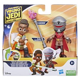 Star Wars Young Jedi Kai and Taylor Figures-Pack of 2