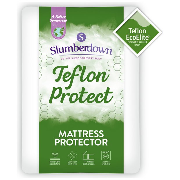 Cot mattress cheap protector argos