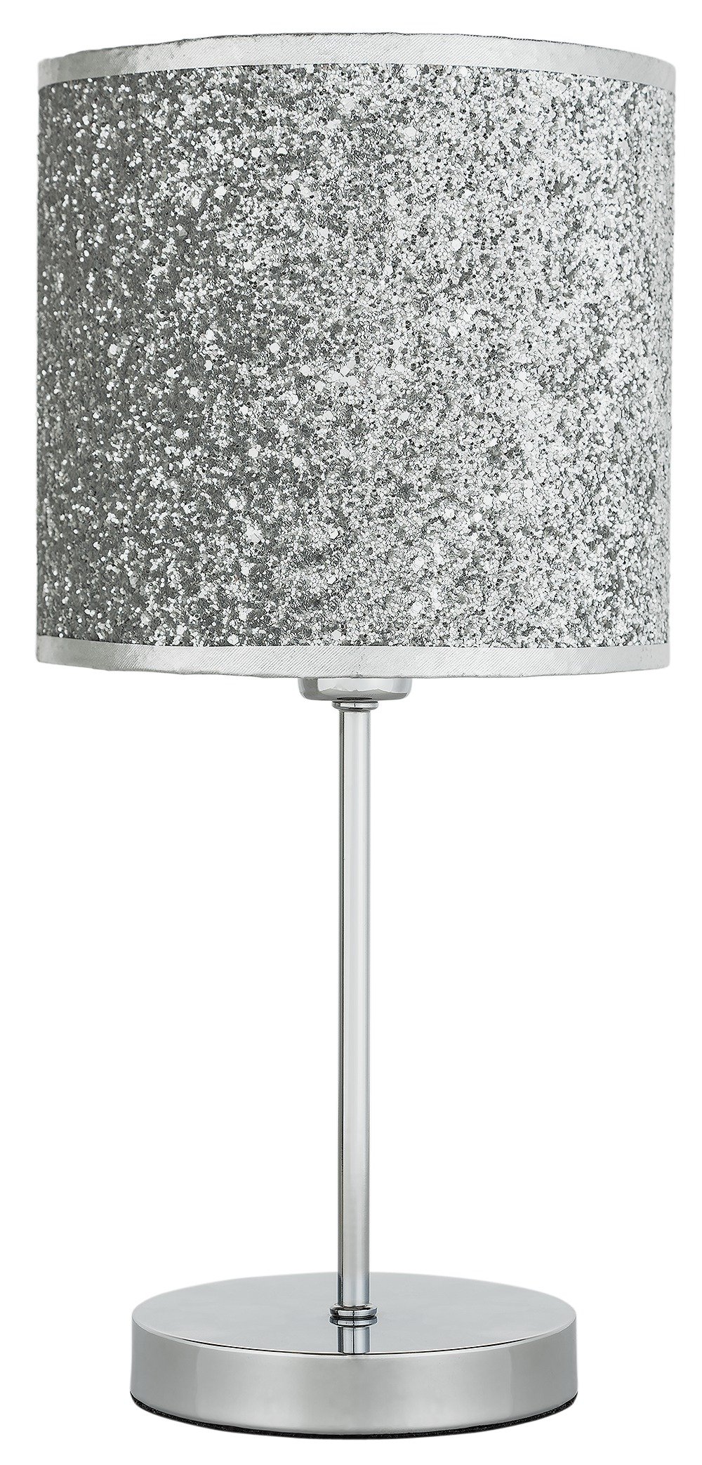 silver nightstand lamps