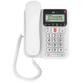 BT Decor 2600 Corded Telephone with Answer Machine - Single