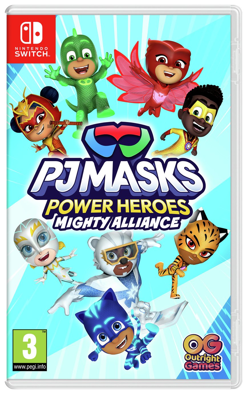 PJ Masks Power Heroes Mighty Alliance Nintendo Switch Game