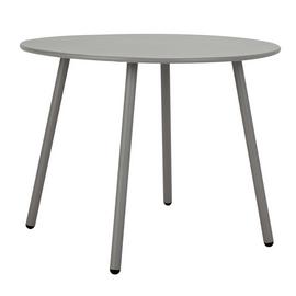 Argos Home Ipanema 4 Seater Metal Garden Table - Grey