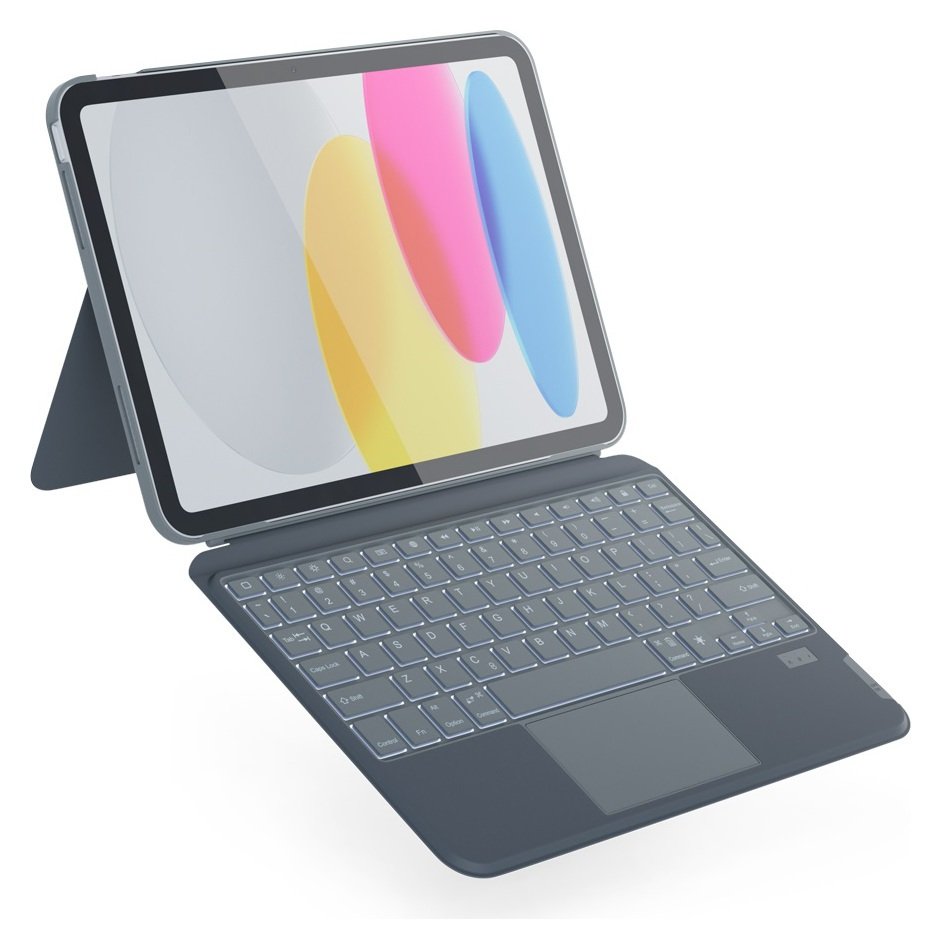 Epico Backlit iPad 10.9/11 Keyboard Case 2.0 - Grey