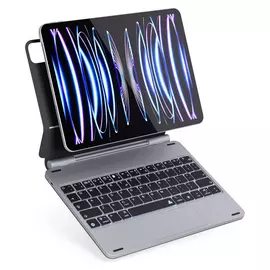 Epico Backlit iPad 12.9 Aluminium Keyboard Case