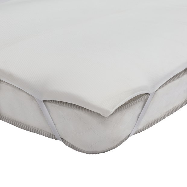 Cot bed store mattress topper argos