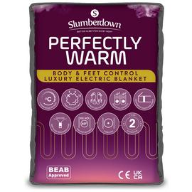 Buy Slumberdown Perfectly Warm Luxury Electric Blanket King Dual
