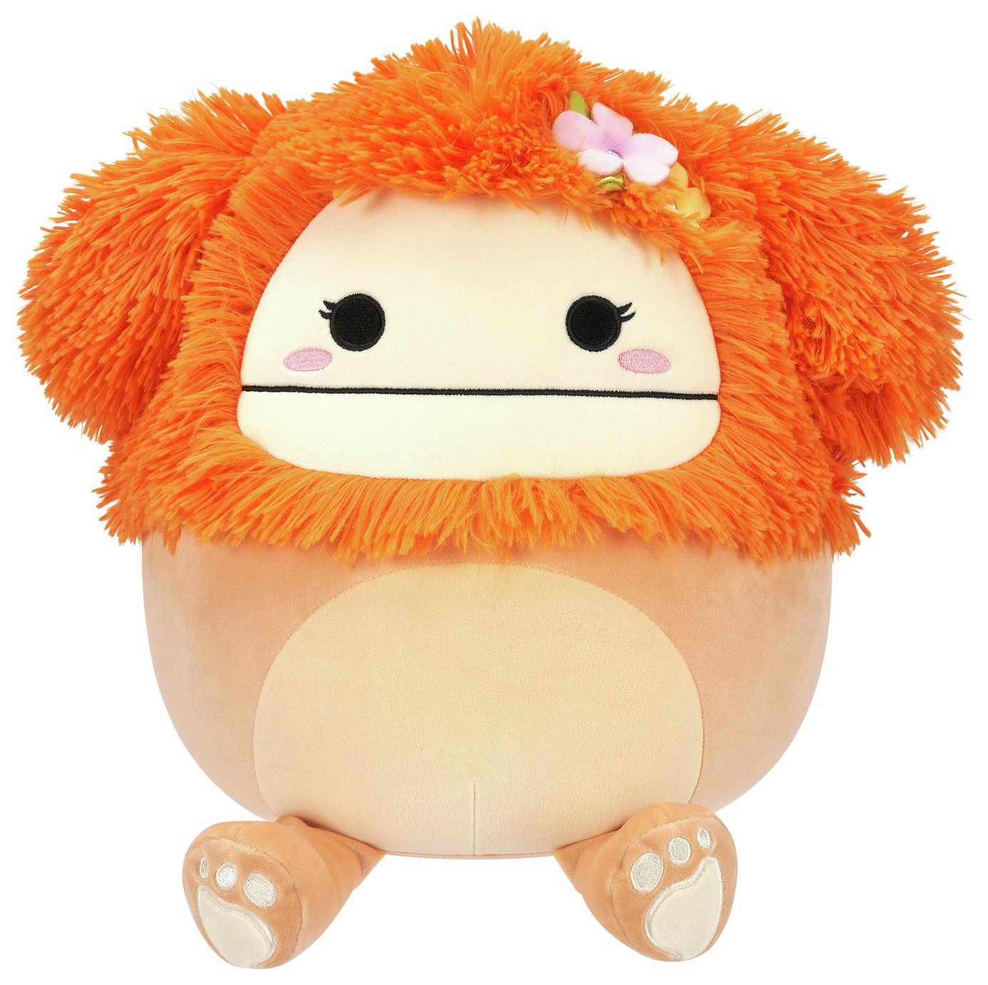 Original Squishmallows 12-inch - Shasta the Orange Bigfoot