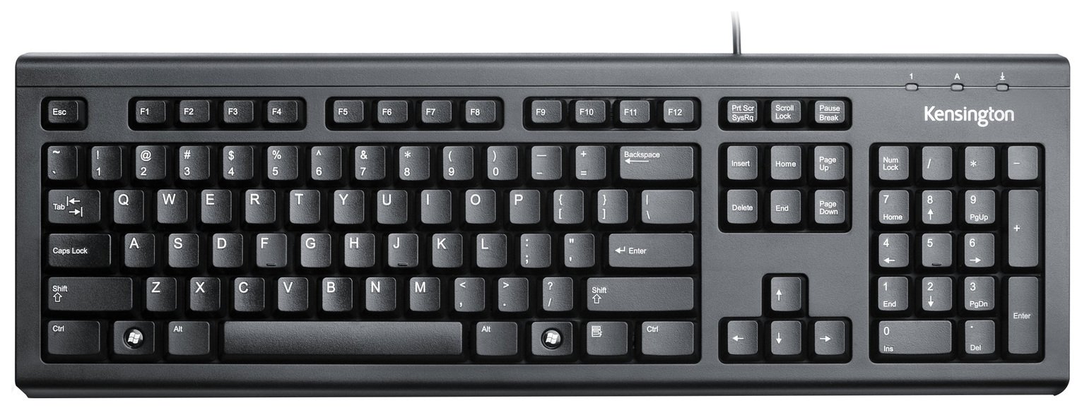 Kensington Wired ValuKeyboard - Black