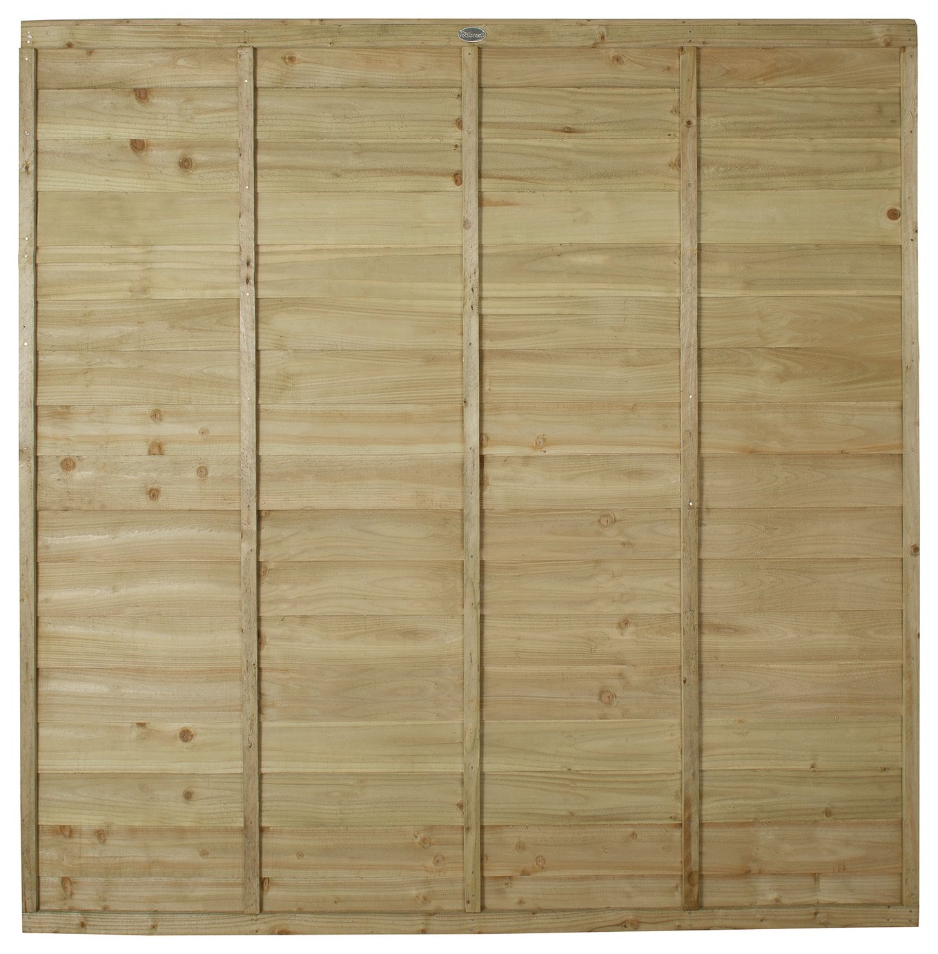 Forest 6ft Overlap Fence Panel - Pack of 3