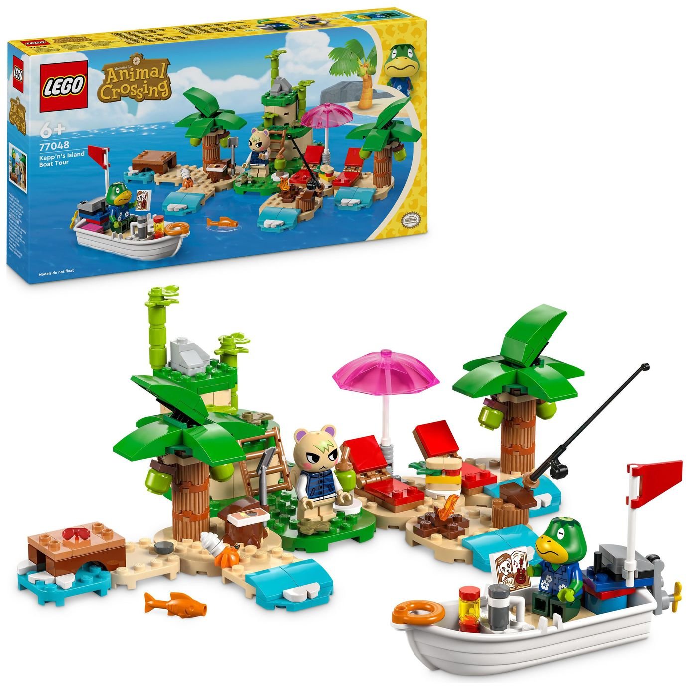 Buy LEGO Animal Crossing Fly with Dodo Airlines Airport 77051