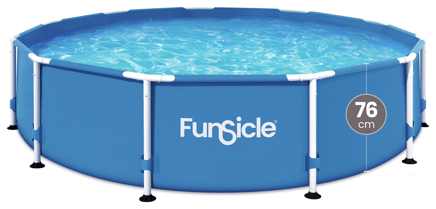 Funsicle 12ft Round Paddling Pool - 6950L