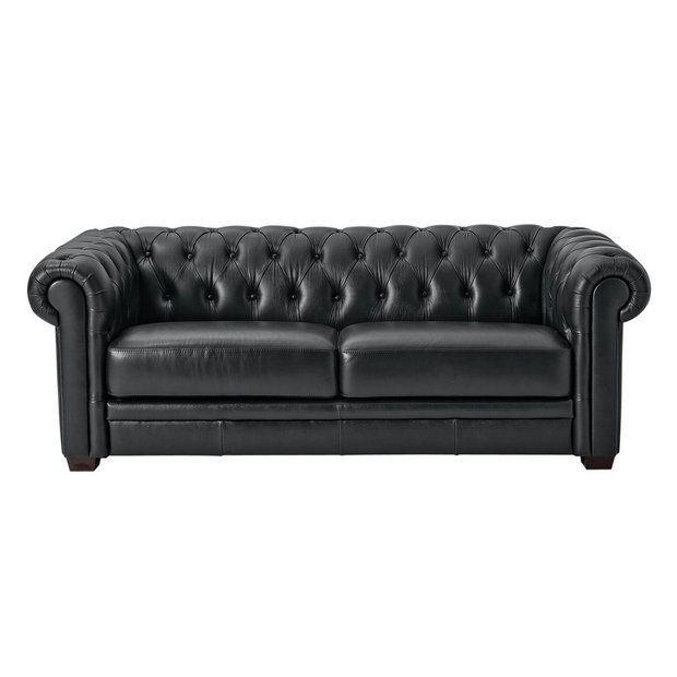 Argos grey chesterfield deals sofa