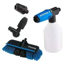 Nilfisk Click and Clean 4 Piece Car Cleaning Kit
