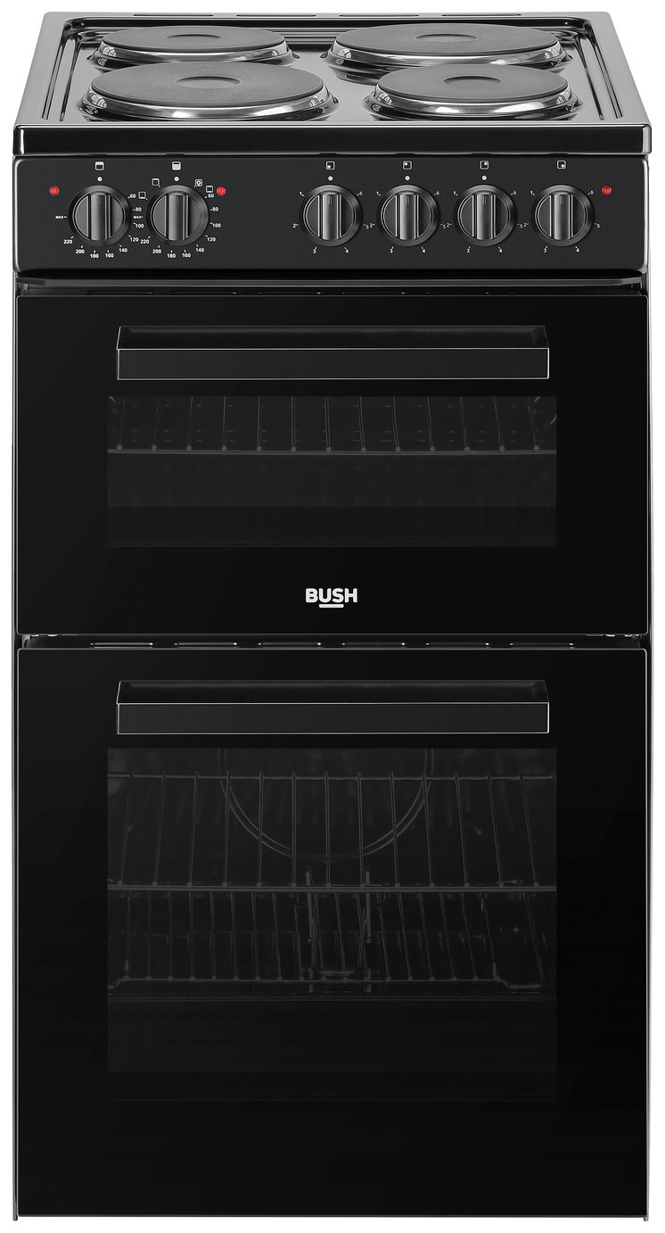 Bush BETAW50B 50cm Freestanding Electric Cooker - Black