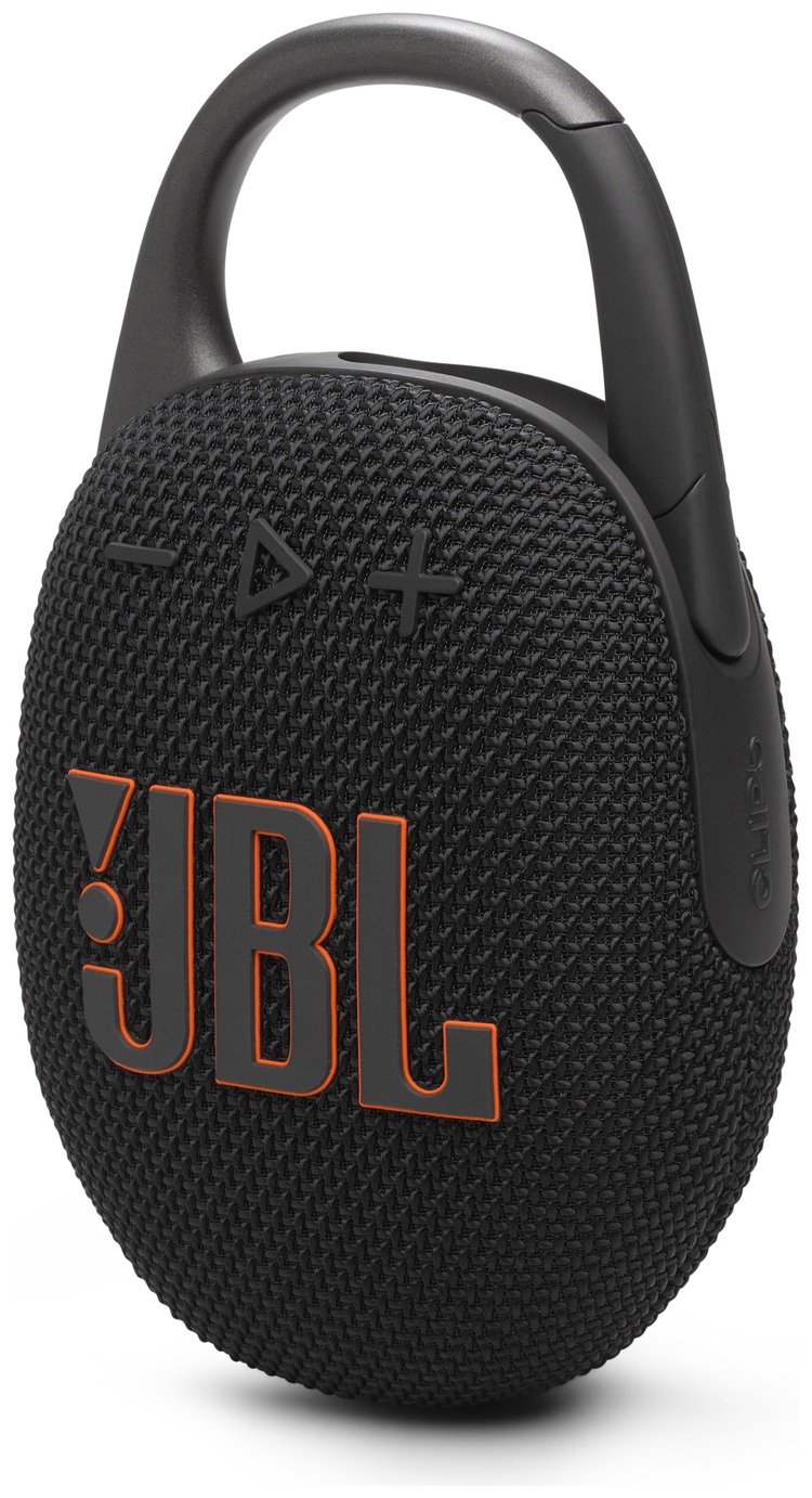 JBL Clip 5 Portable Bluetooth Speaker - Black