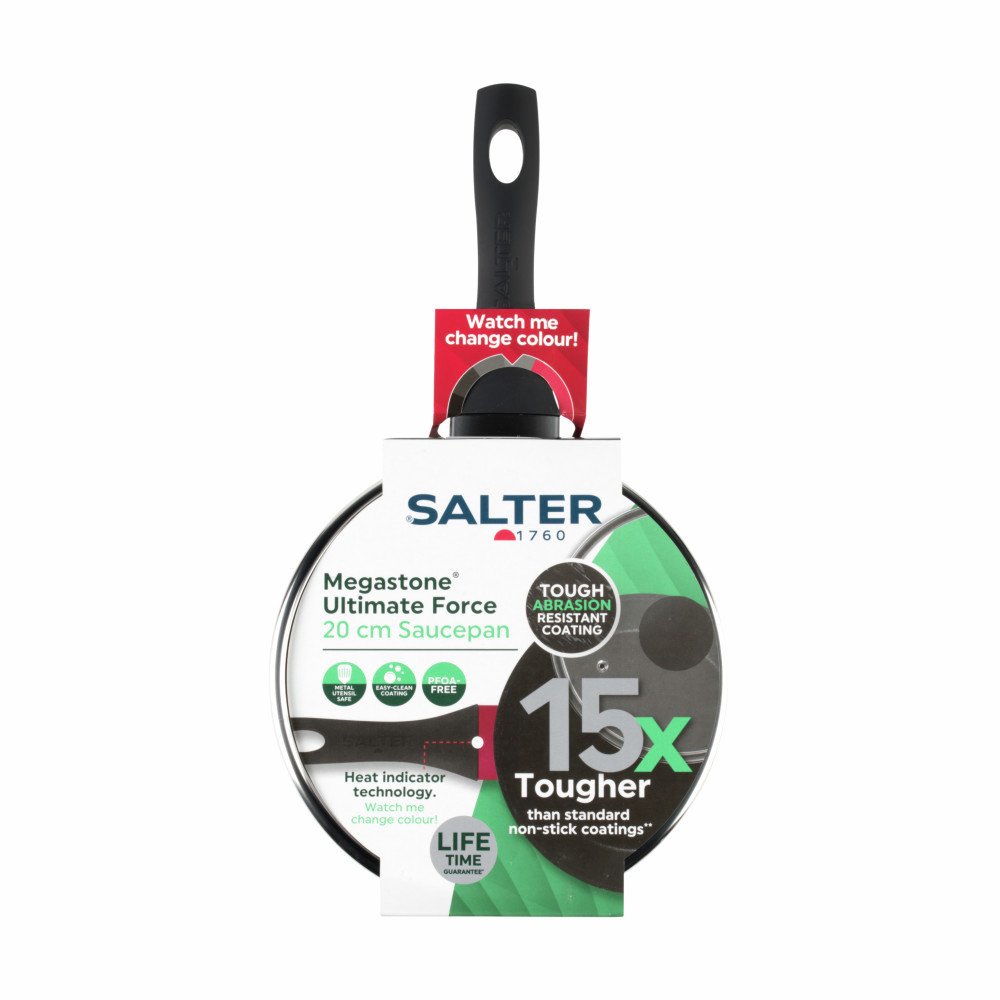 Salter 15x Mega Thermo 20cm Aluminium Saucepan