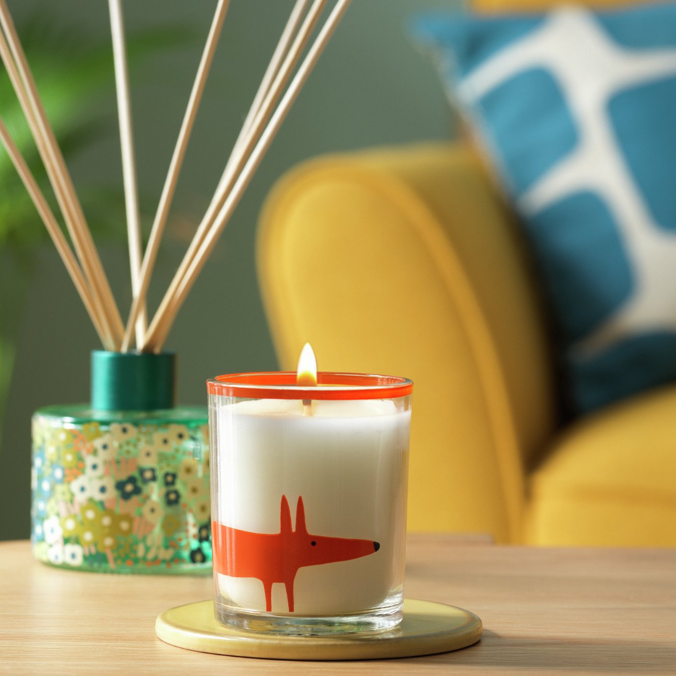 Habitat x Scion Glass Candle - Paradise Plum & Orchid