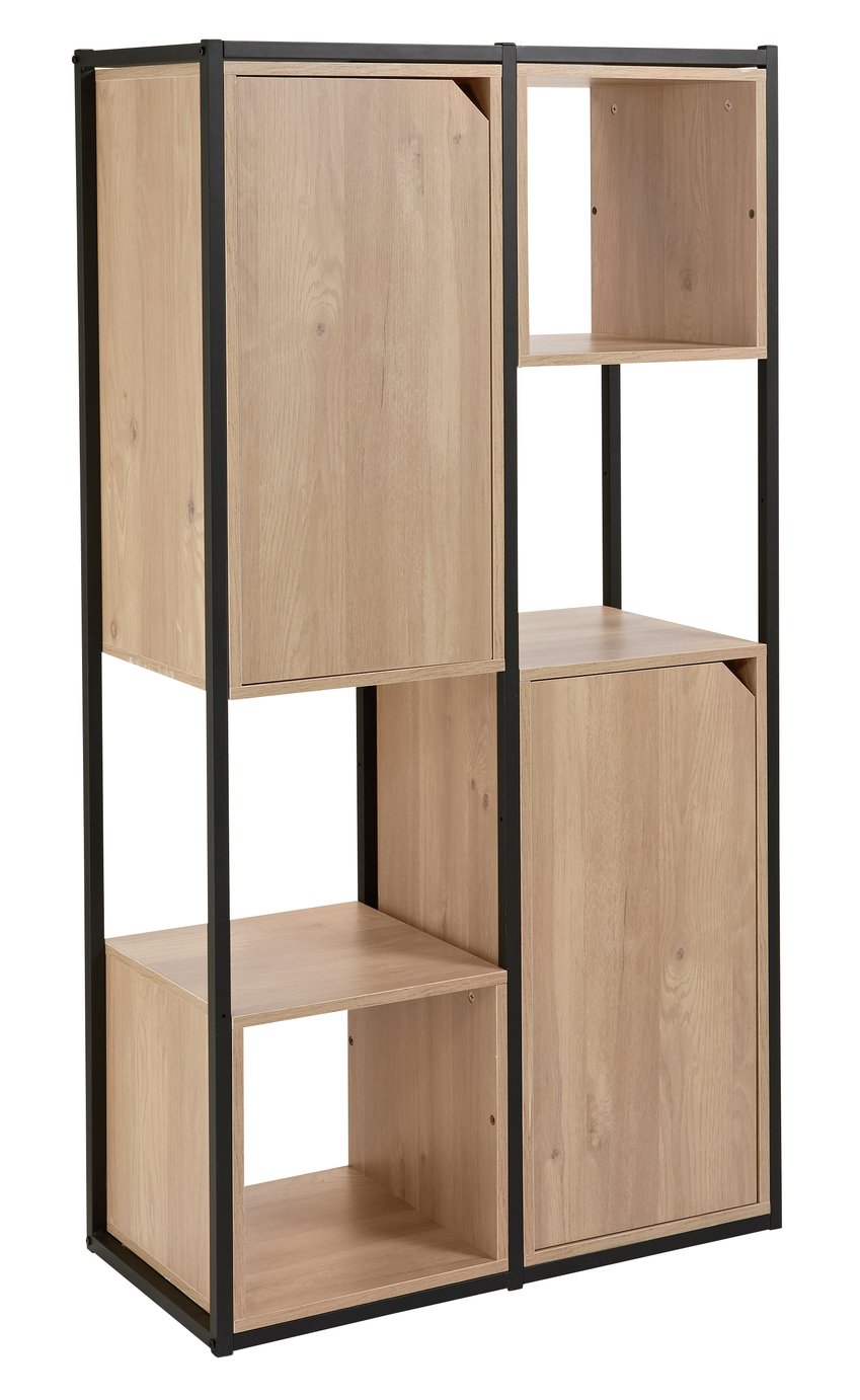 Argos Home Loft Living Shelving Unit - Light Oak