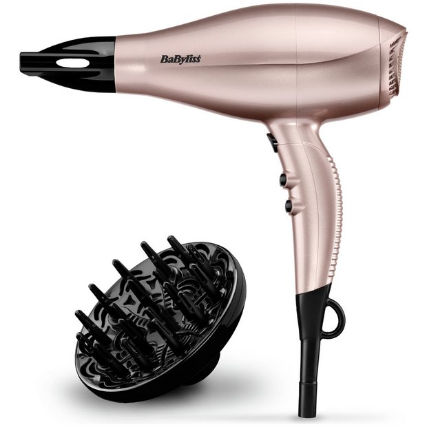 Buy BaByliss Keratin Shine Pro 2200 Hair Dryer with Diffuser | Hair dryers  | Argos
