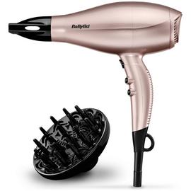 BaByliss Keratin Shine Hair Dryer with Diffuser - Champagne