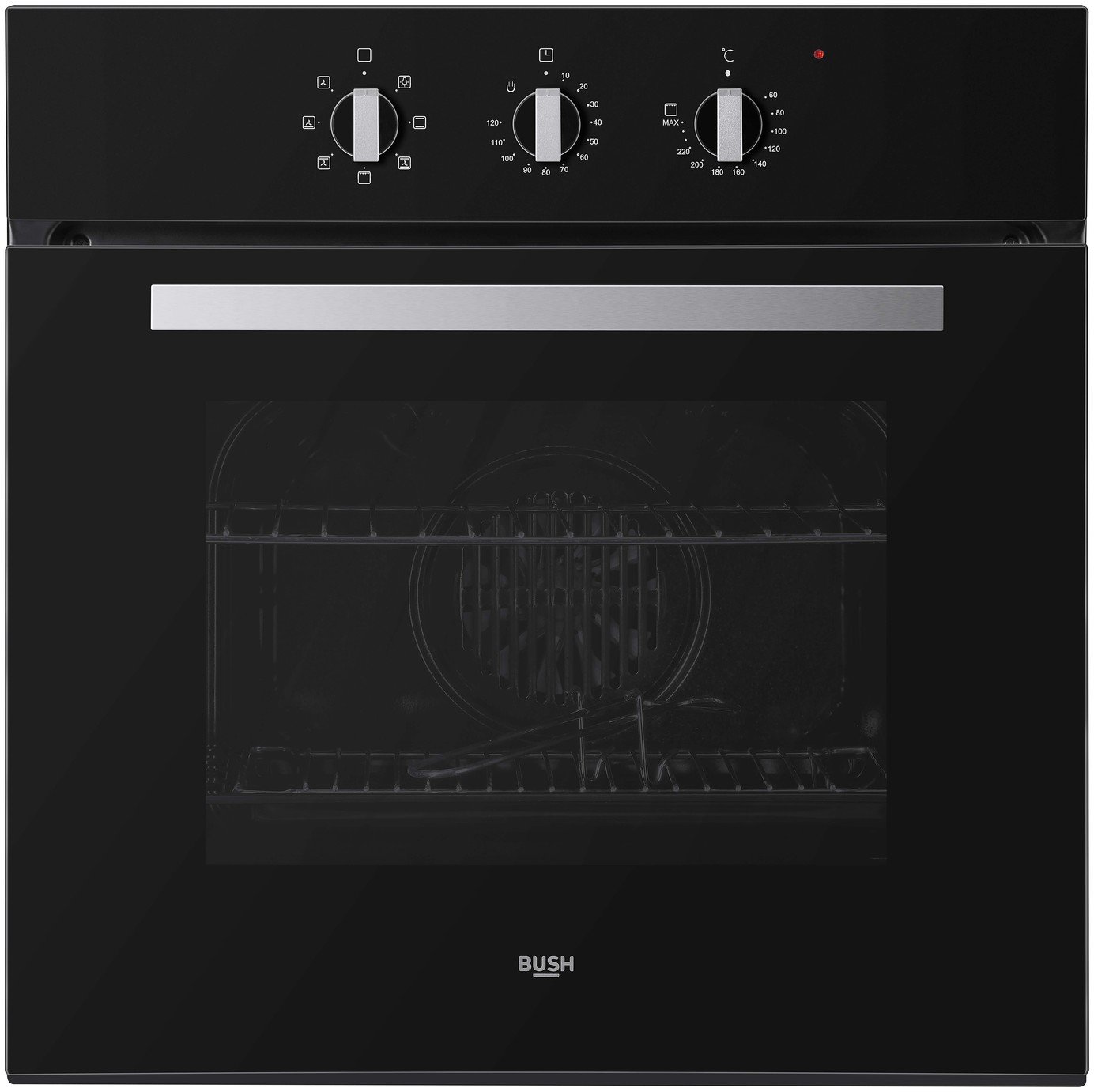 Bush BIBFOBAX Built In Single Electric Oven - Black