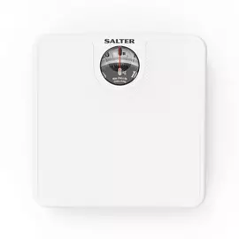Salter Magnifying Mechanical Bathroom Scales - White