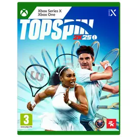TopSpin 2K25 Xbox One and Series X Game