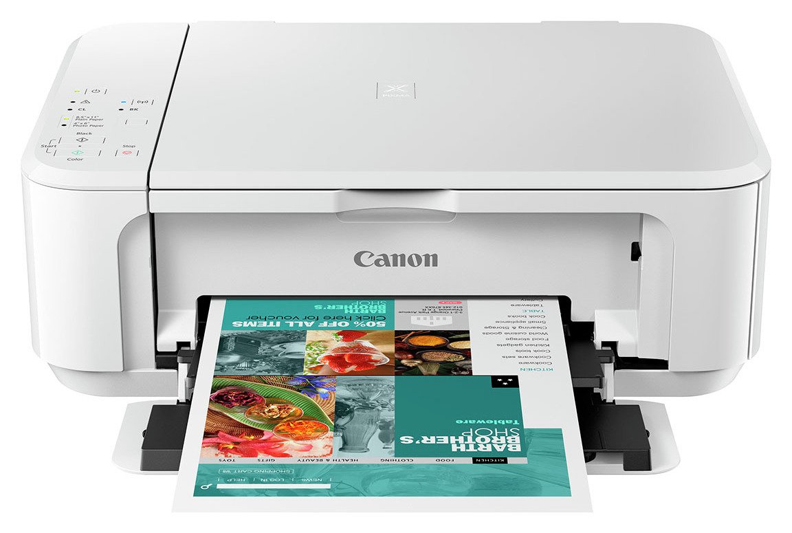 Canon PIXMA MG3650S Wireless Inkjet Printer - White