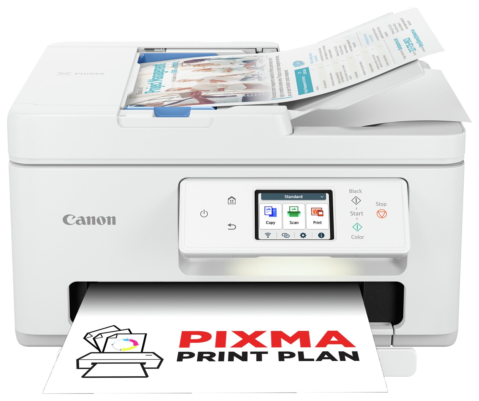 Canon PIXMA TS7750i Wireless Multifunction Printer - White