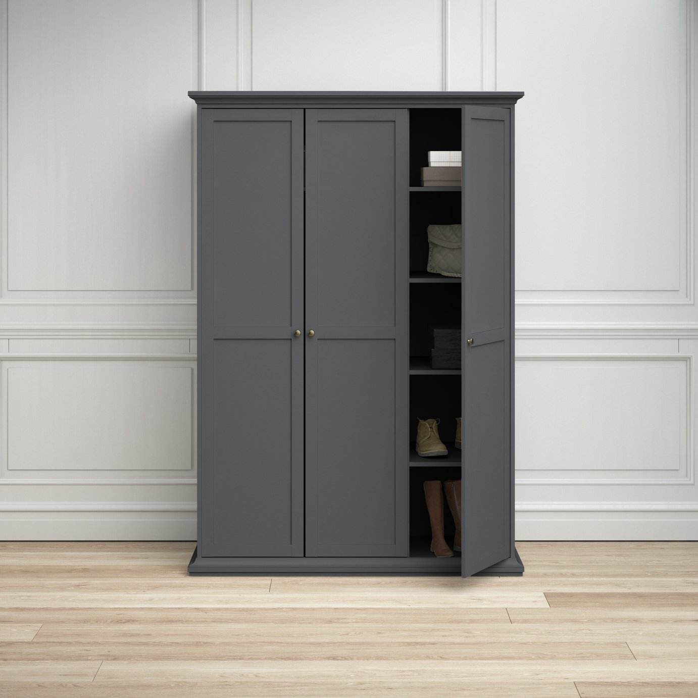 Tvilum Paris 3 Door Wardrobe