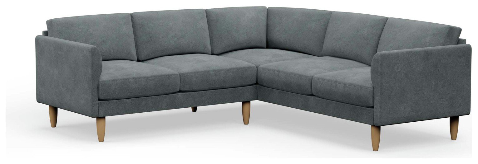 Hutch Plus Reversible Curve Arm 5 Seater Sofa