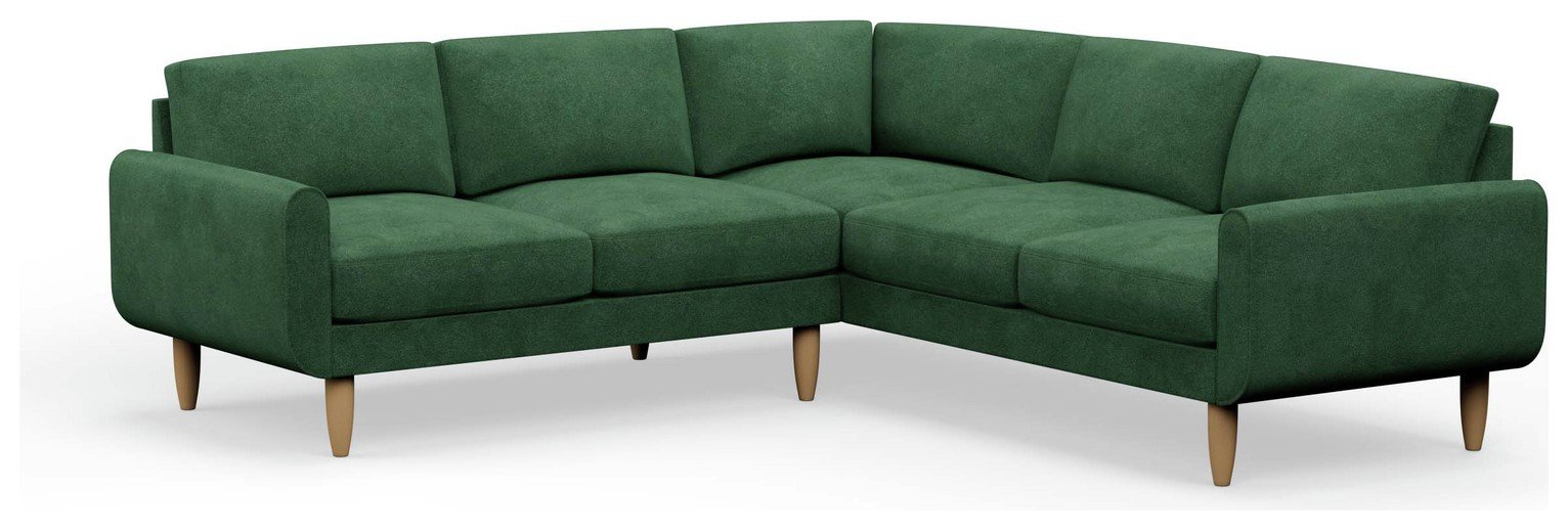 Hutch Plus Round Arm 5 Seater Corner Sofa