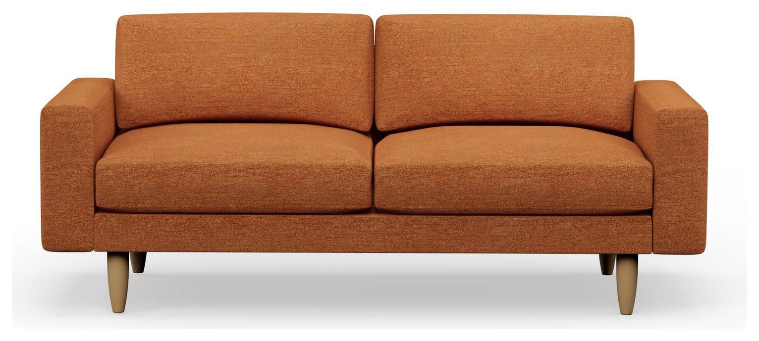 Hutch Block Arm 3 Seater Sofa