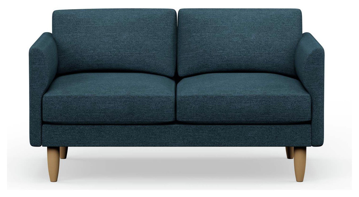 Hutch Curve Arm 2 Seater Sofa