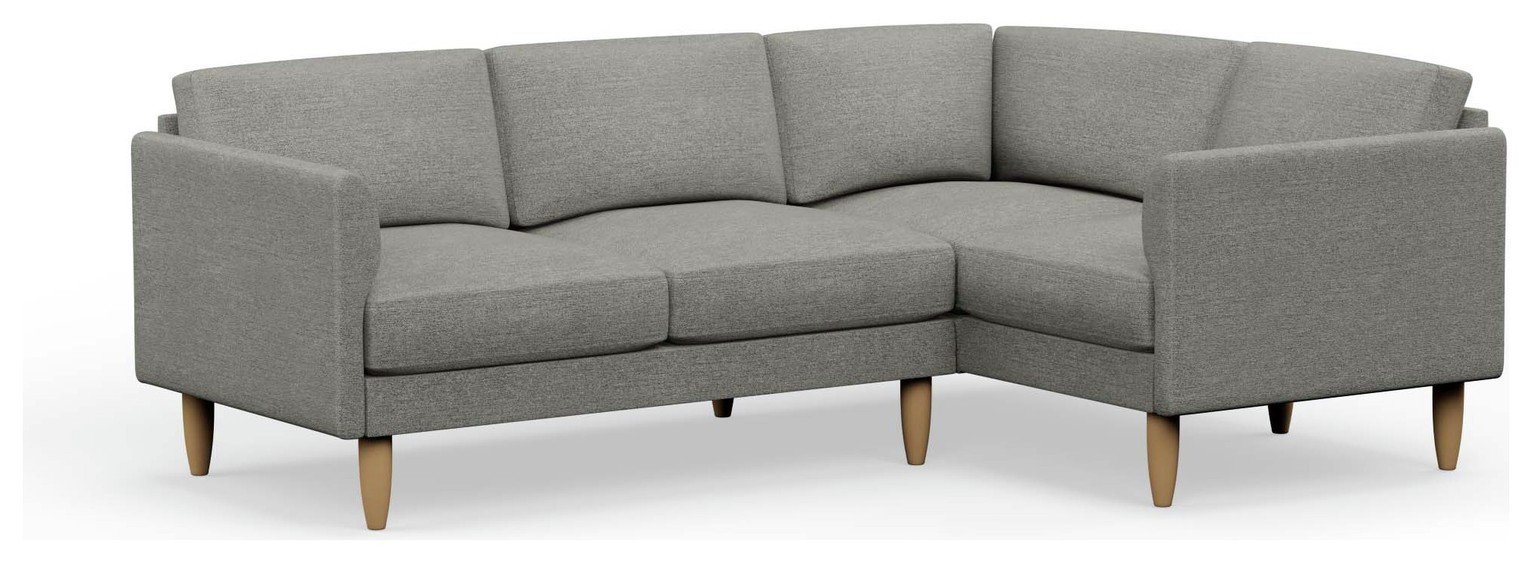 Hutch Curve Arm 4 Seater Corner Sofa