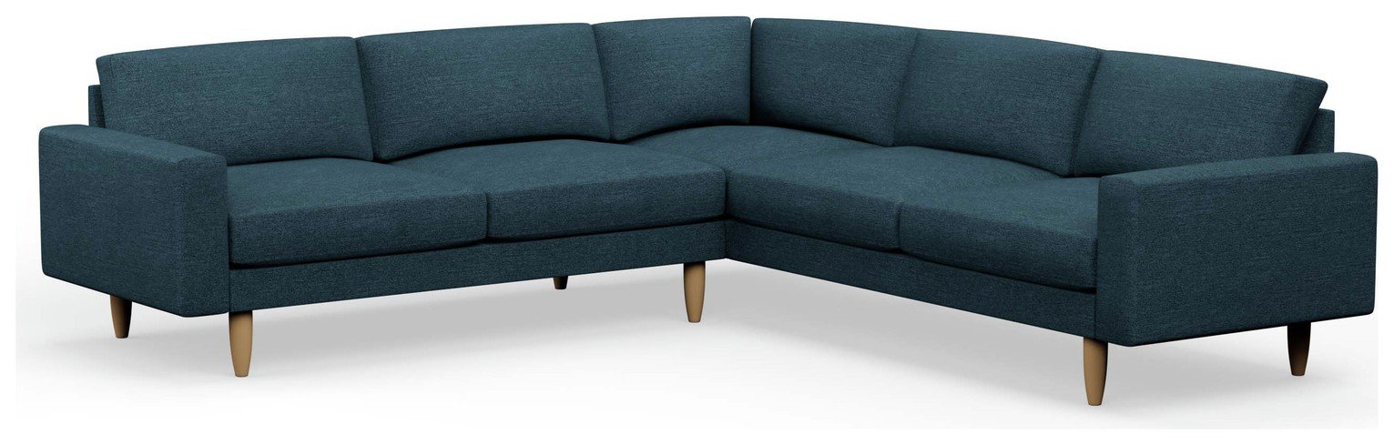 Hutch Block Arm 7 Seater Corner Sofa