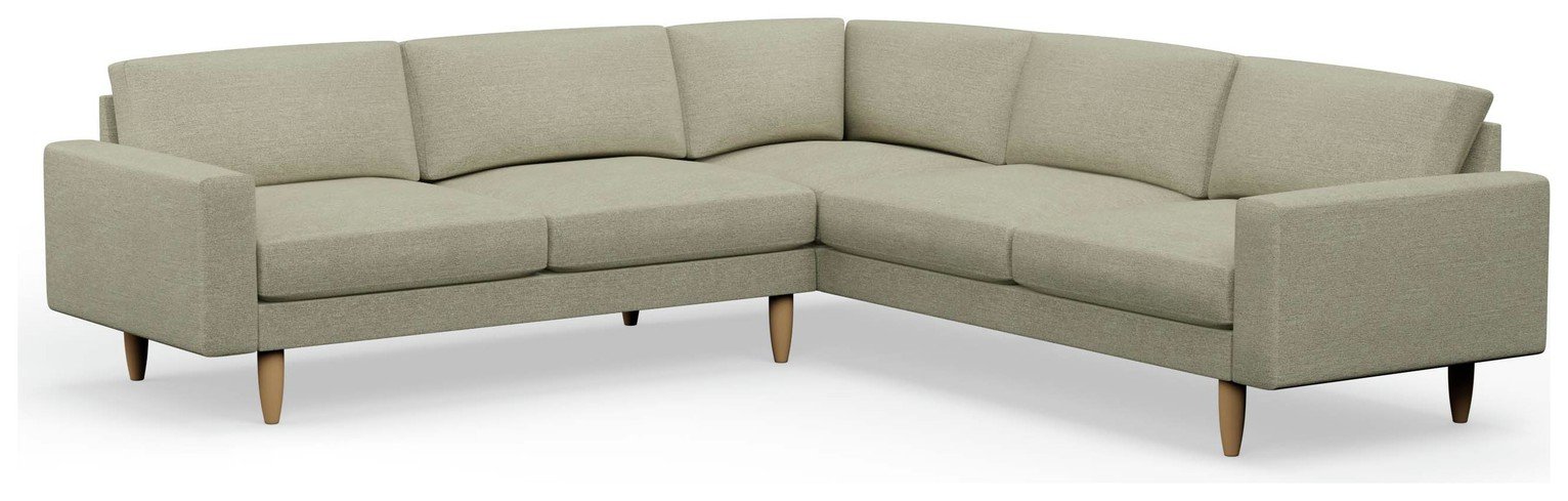Hutch Block Arm 7 Seater Corner Sofa
