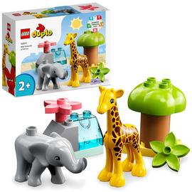 LEGO DUPLO Wild Animals of Africa Toy for Toddlers 10971