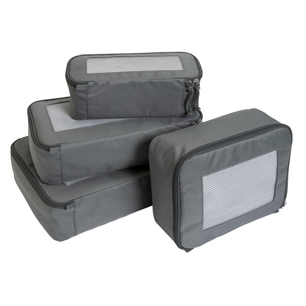 Buy Home Packing Cubes Set Of 4 Storage bags Argos