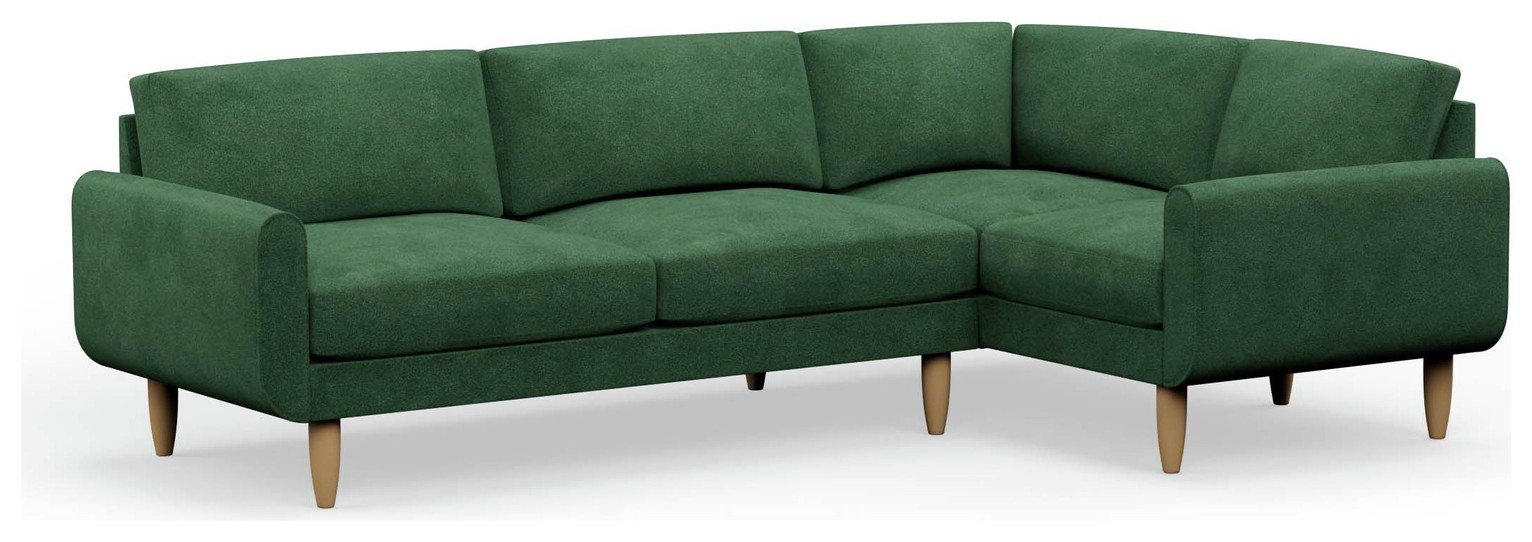 Hutch Slim Reversible Round Arm 5 Seater Sofa