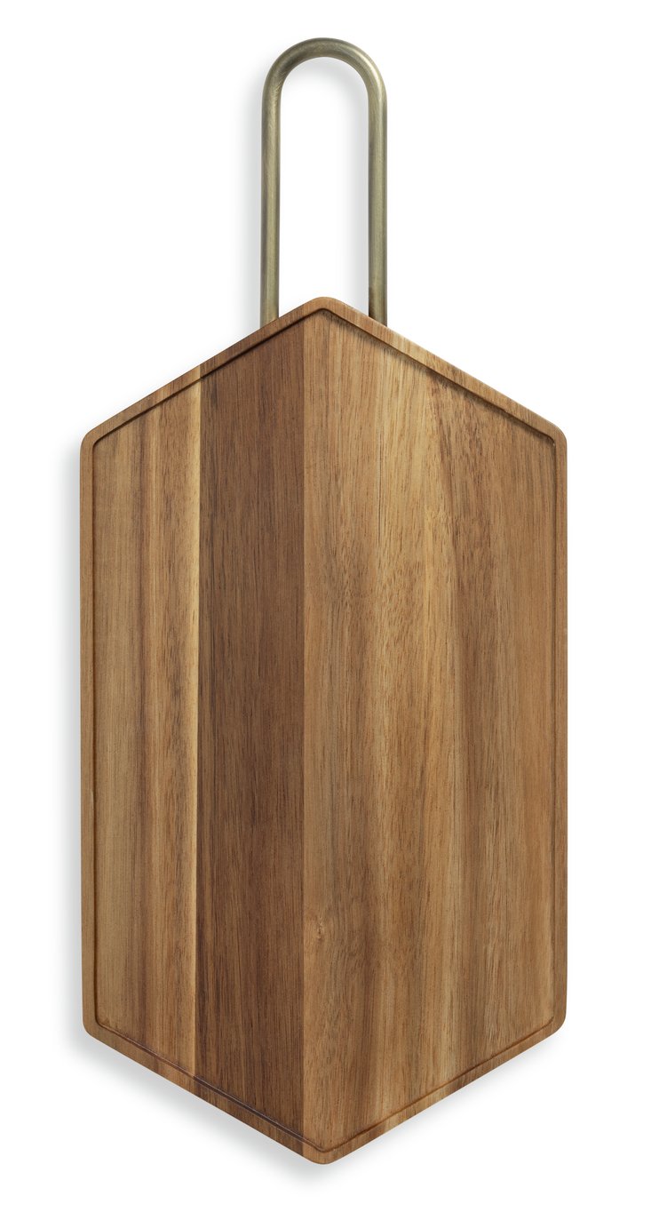 Habitat 60 Block Acacia Wood Chopping Board