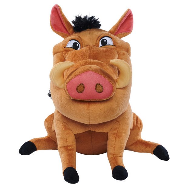 Buy Disney 25cm Pumbaa Plush Teddy bears and soft toys Argos