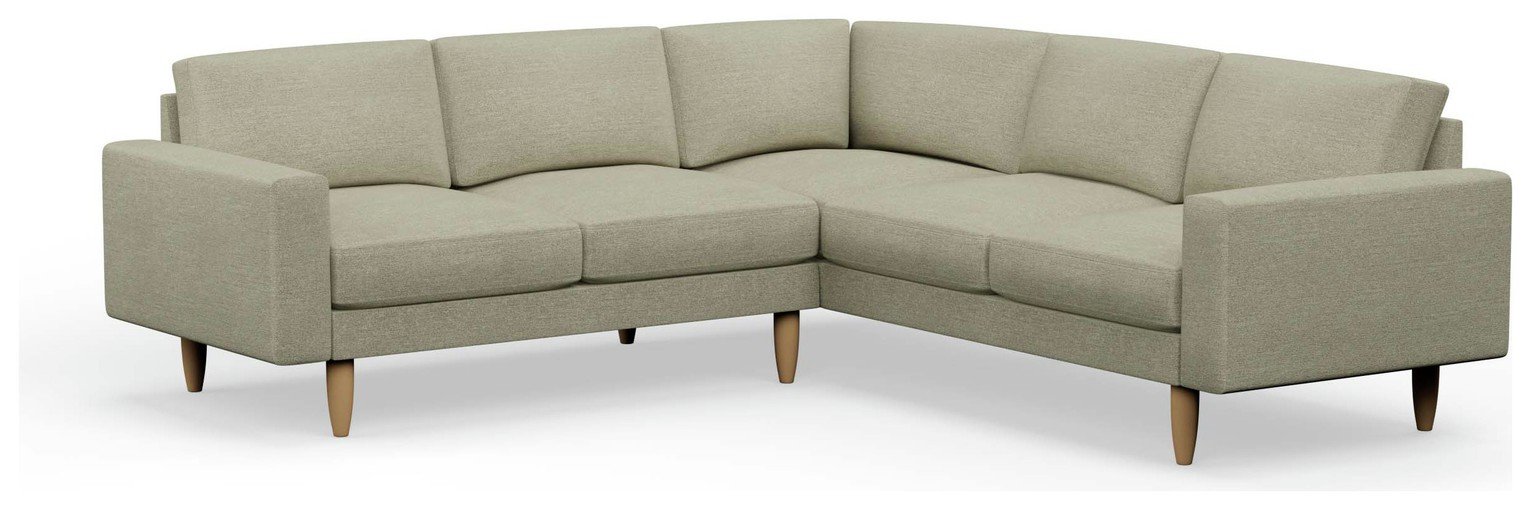 Hutch Plus Block Arm 5 Seater Corner Sofa